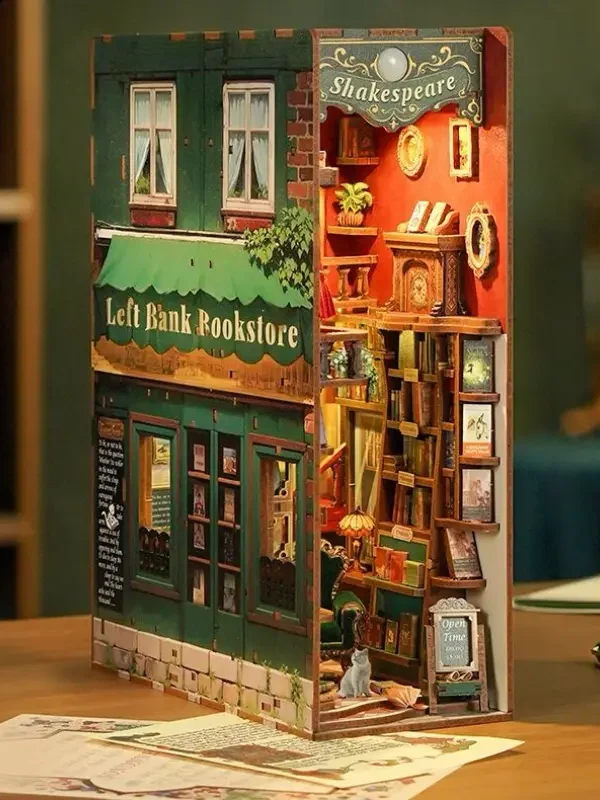 Left Bank Bookstore Book Nook Kit