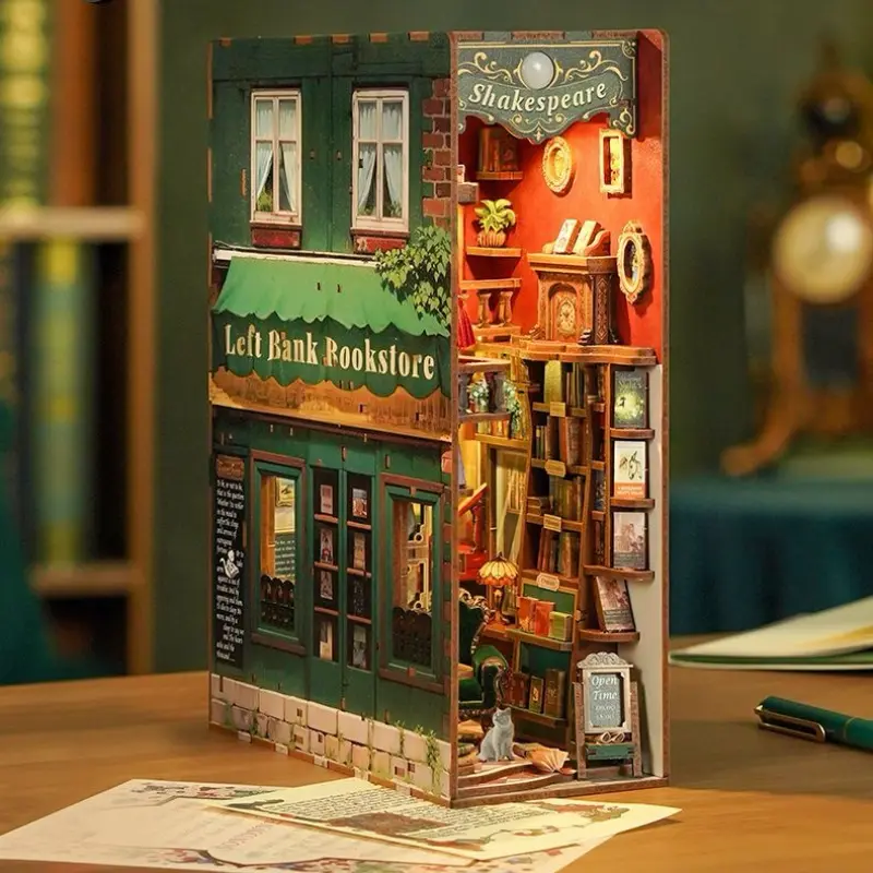 Left Bank Bookstore Book Nook Kit