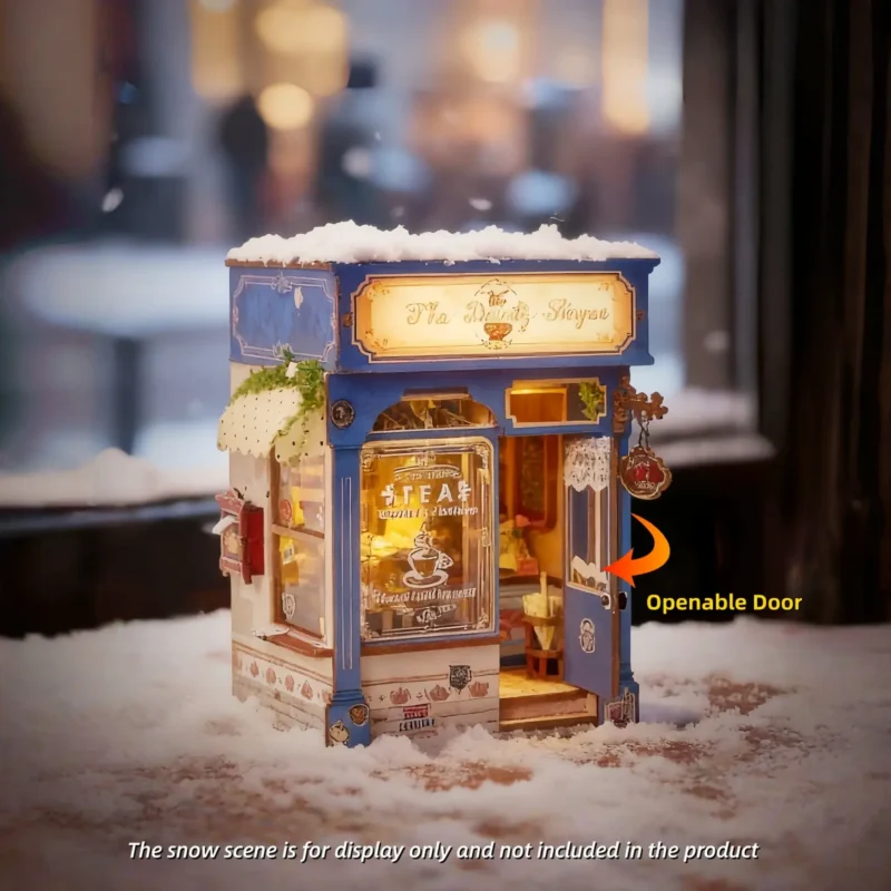 Floral Whisper - Openable Doors DIY Miniature House Kit