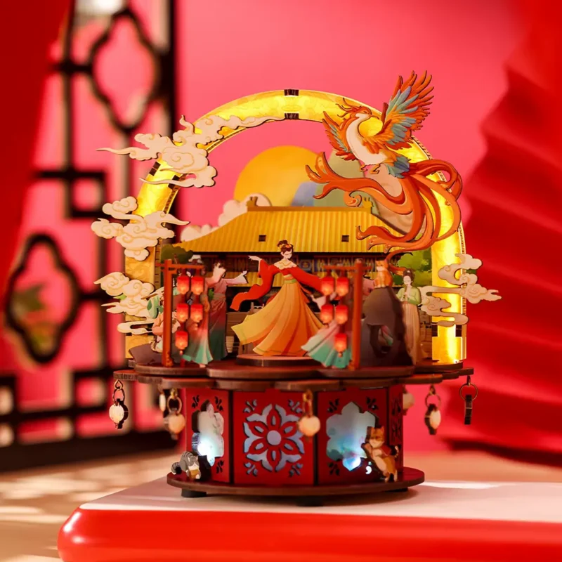 Chinese Traditional Art DIY Museum Inspired Music Box Kit Series