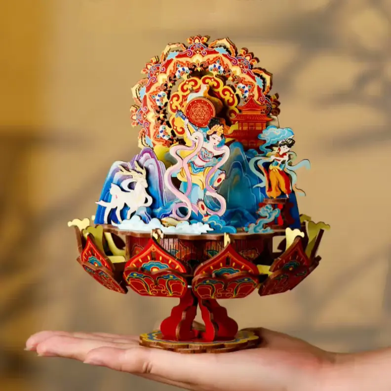 Chinese Traditional Art DIY Museum Inspired Music Box Kit Series