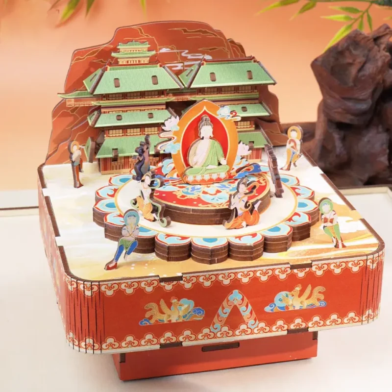 Chinese Traditional Art DIY Museum Inspired Music Box Kit Series