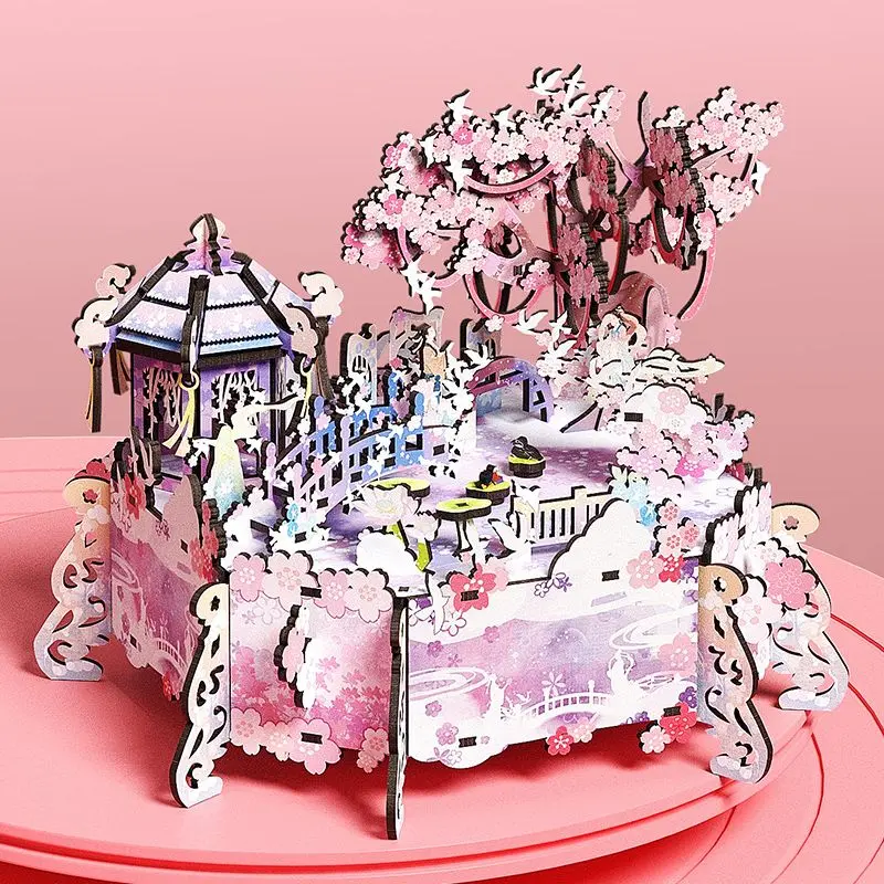 Chinese Traditional Art DIY Museum Inspired Music Box Kit Series