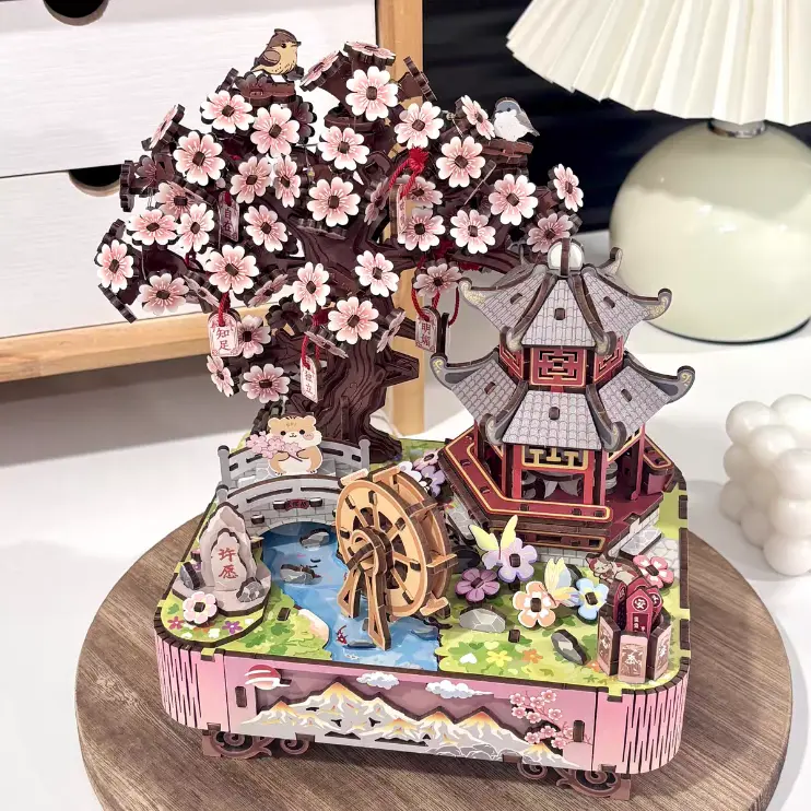 Chinese Traditional Art DIY Museum Inspired Music Box Kit Series