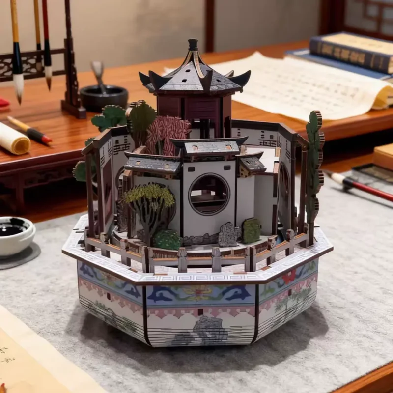 Chinese Traditional Art DIY Museum Inspired Music Box Kit Series
