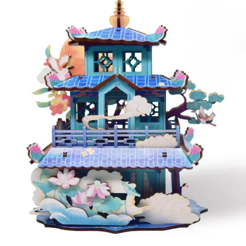 Chinese Traditional Art DIY Museum Inspired Music Box Kit Series