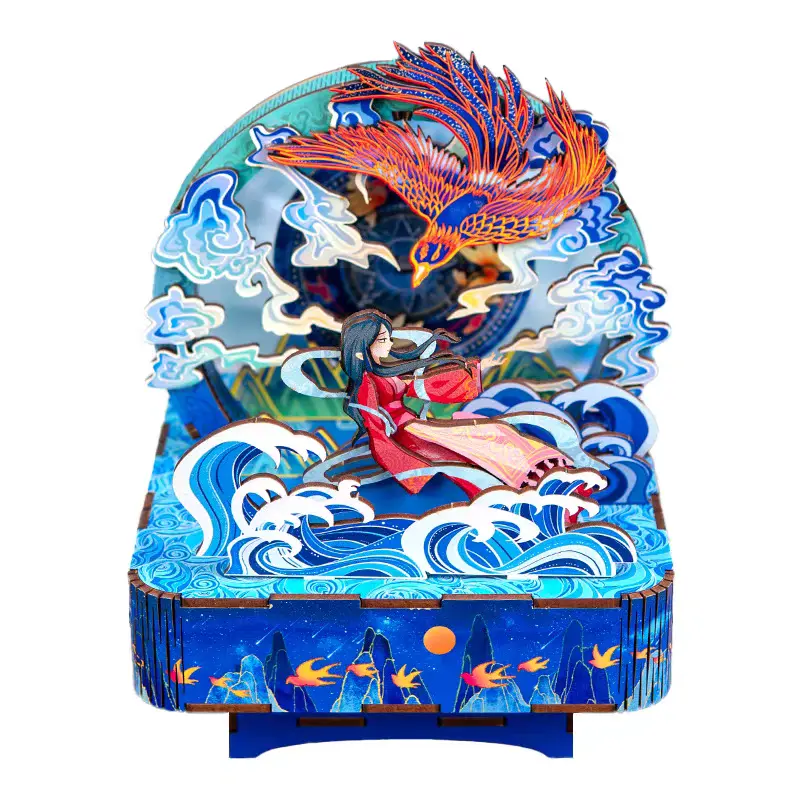 Chinese Traditional Art DIY Museum Inspired Music Box Kit Series