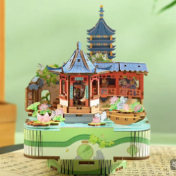 Chinese Traditional Art DIY Museum Inspired Music Box Kit Series