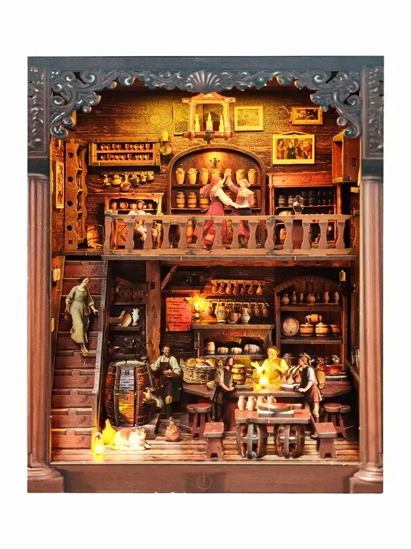 Old Times Tavern Book Nook Kit