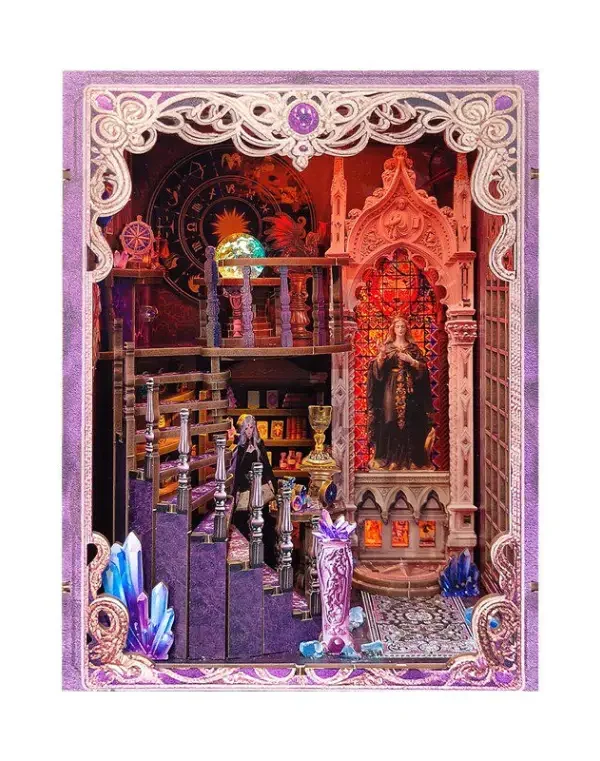 Tarot Association Mini DIY Book Nook Kit