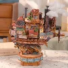 Wandering Castle DIY Transmission Assembly Model with Music