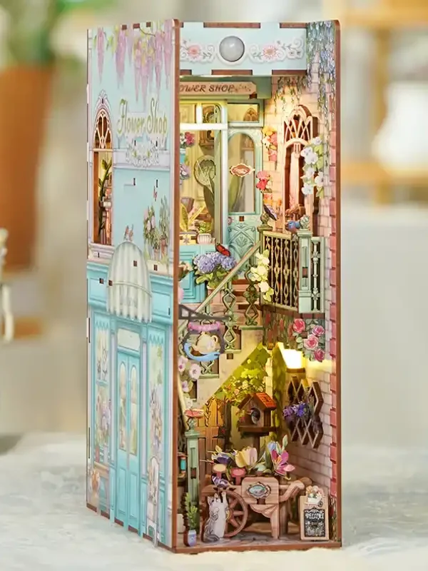 The Alley Flower Shop DIY Book Nook Kit