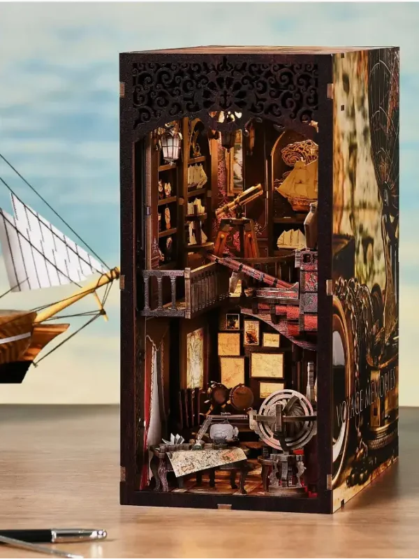 Voyager Sailing Memories DIY Book Nook Kit