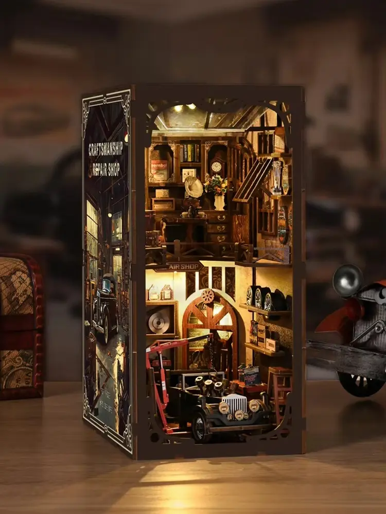 The Craftsman’s Garage DIY Book Nook Kit