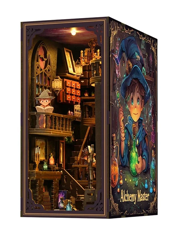 H92aeaa2dfdf7418f825c667ef38e8a825 Alchemy Master DIY Book Nook Kit