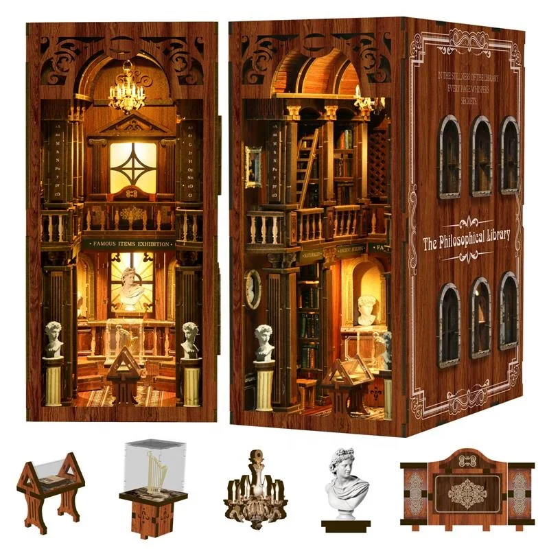 The Philosophical Library DIY Book Nook Kit