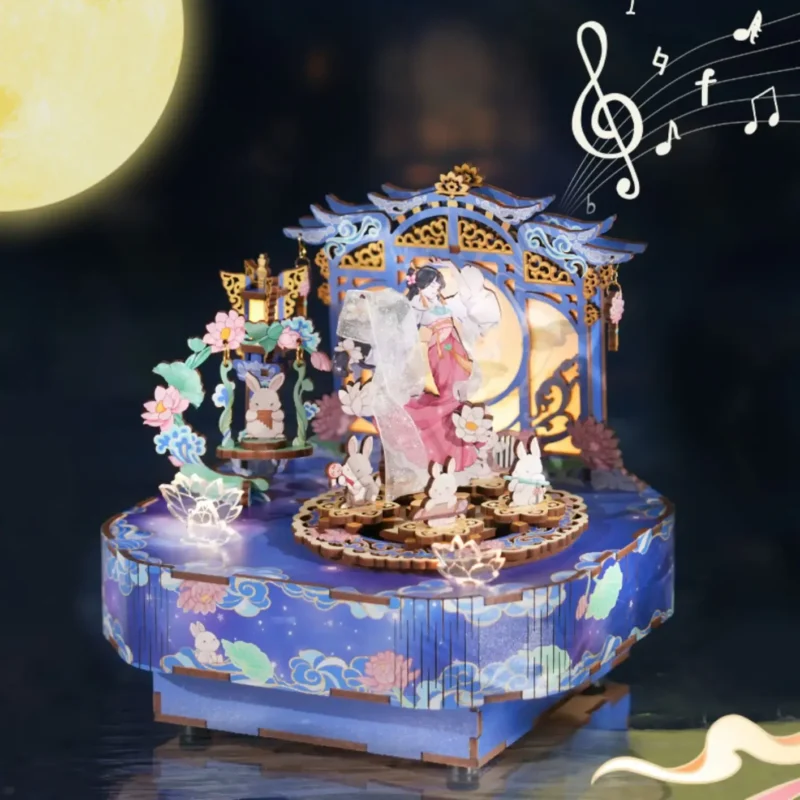 Chinese Traditional Art DIY Museum Inspired Music Box Kit Series