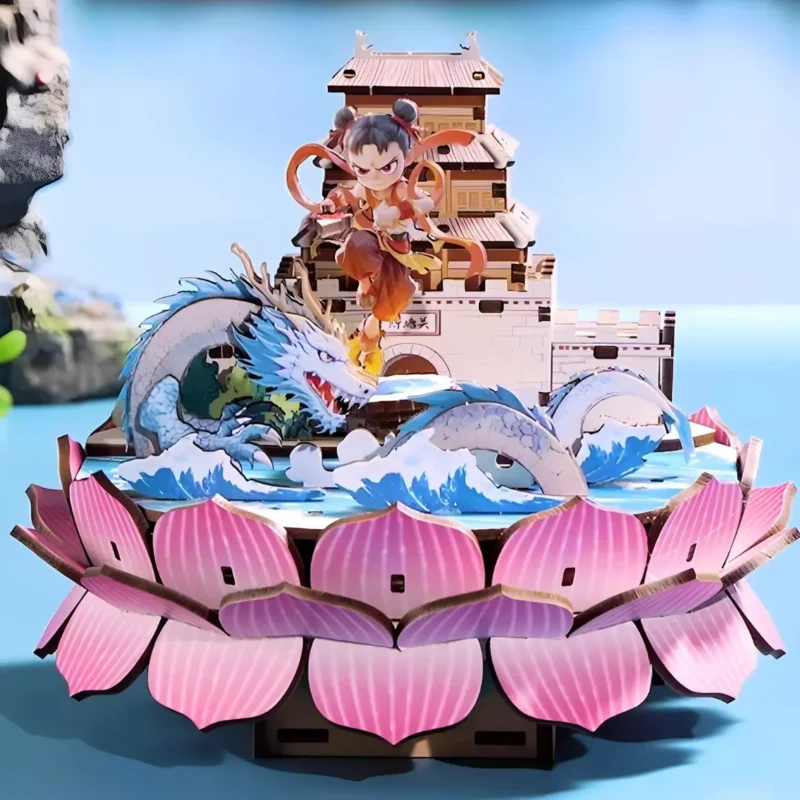 Chinese Traditional Art DIY Museum Inspired Music Box Kit Series