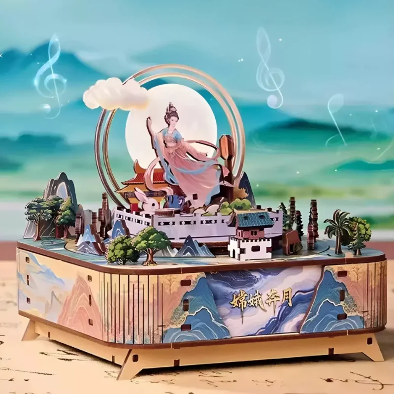 Chinese Traditional Art DIY Museum Inspired Music Box Kit Series