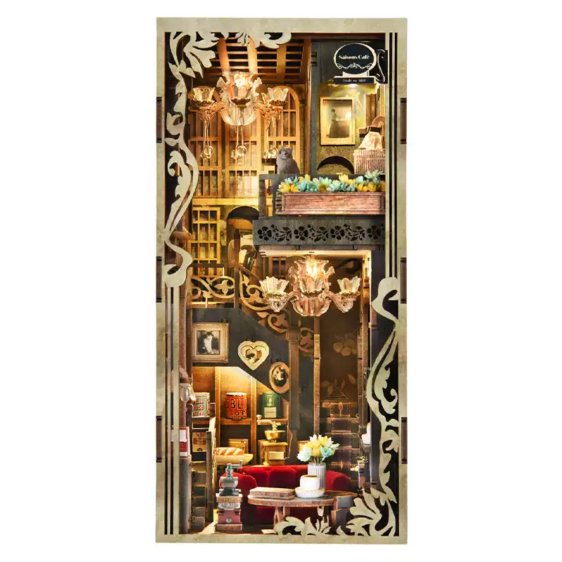Saisons Café DIY Book Nook Kit