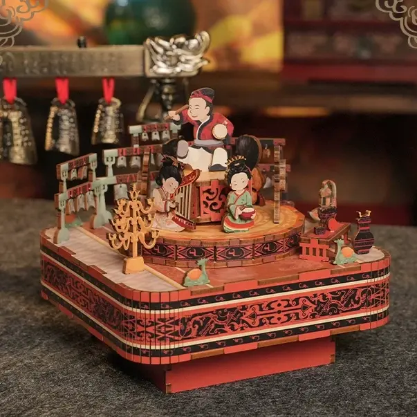 Chinese Traditional Art DIY Museum Inspired Music Box Kit Series