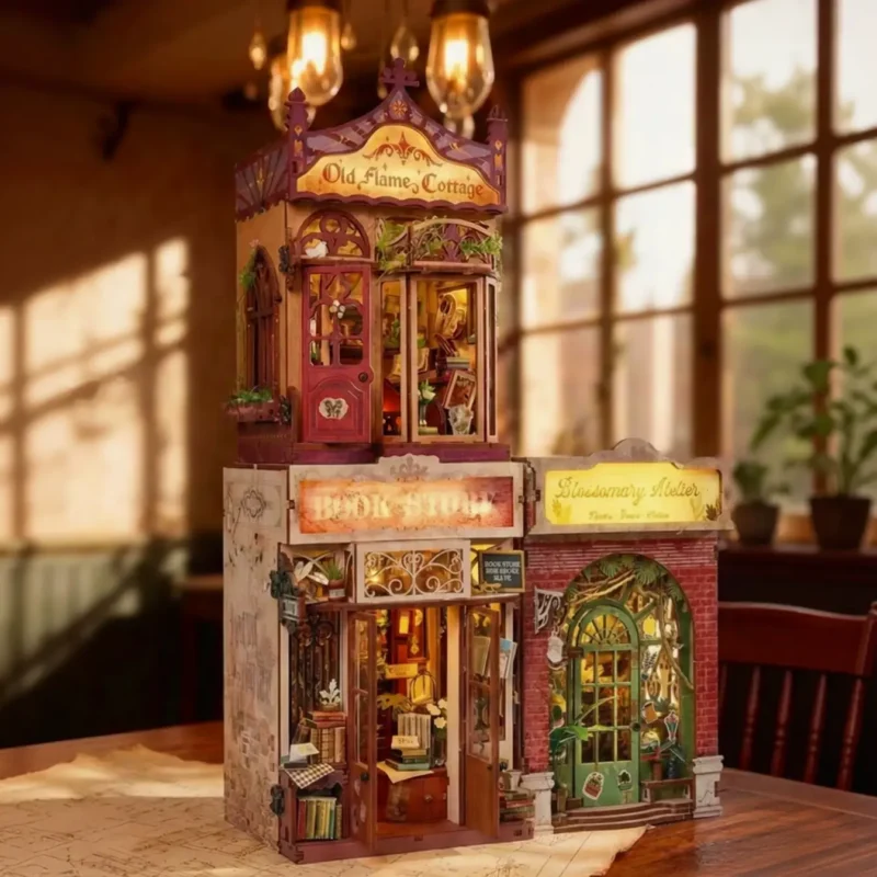 Beach Corner - Openable Doors DIY Miniature House Kit