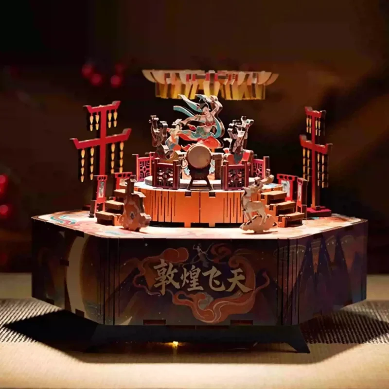 Chinese Traditional Art DIY Museum Inspired Music Box Kit Series