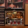 Train Repair Station Railway Workshop Scene DIY Book Nook Kit