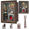 DIY 3D Wooden Puzzle – Tailor Shop -Themed Photo Frame Wall Decor Kit