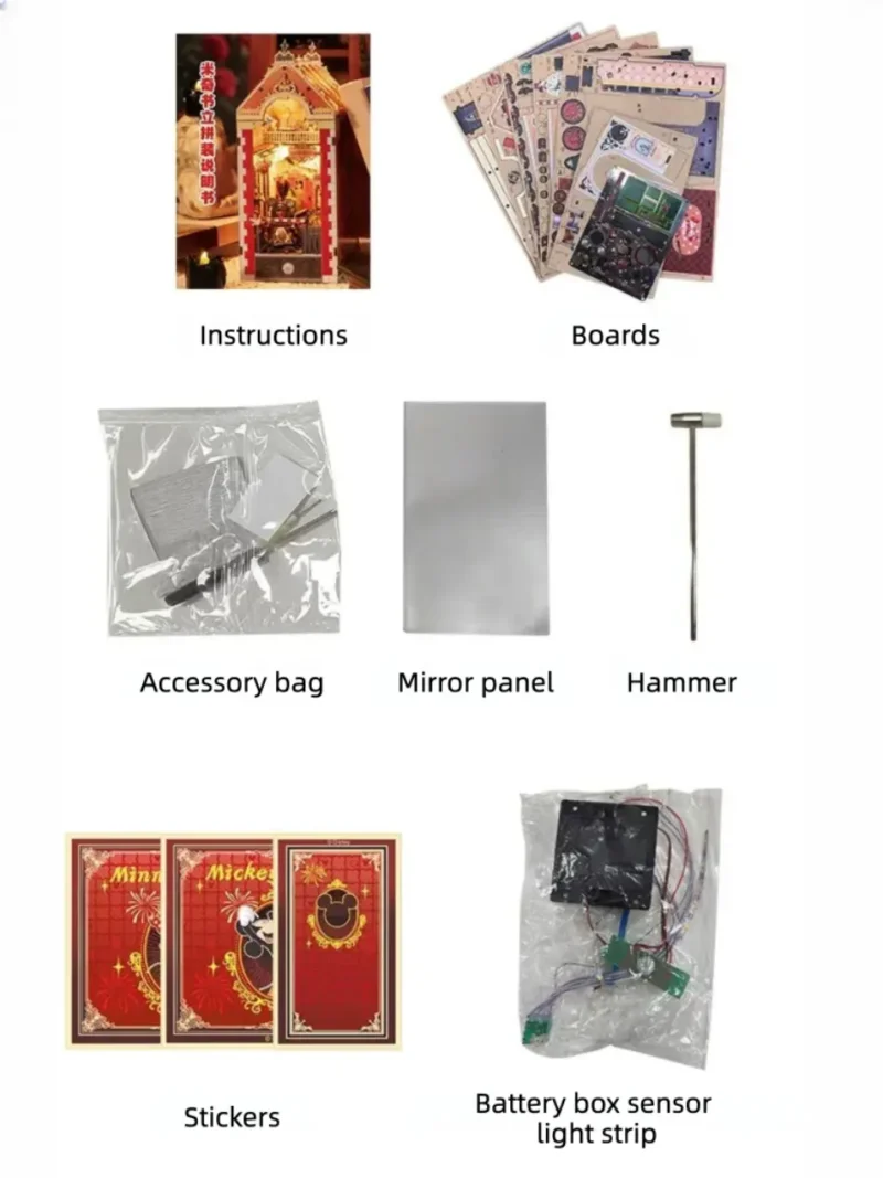 Mickey and His Friends DIY Book Nook Kit