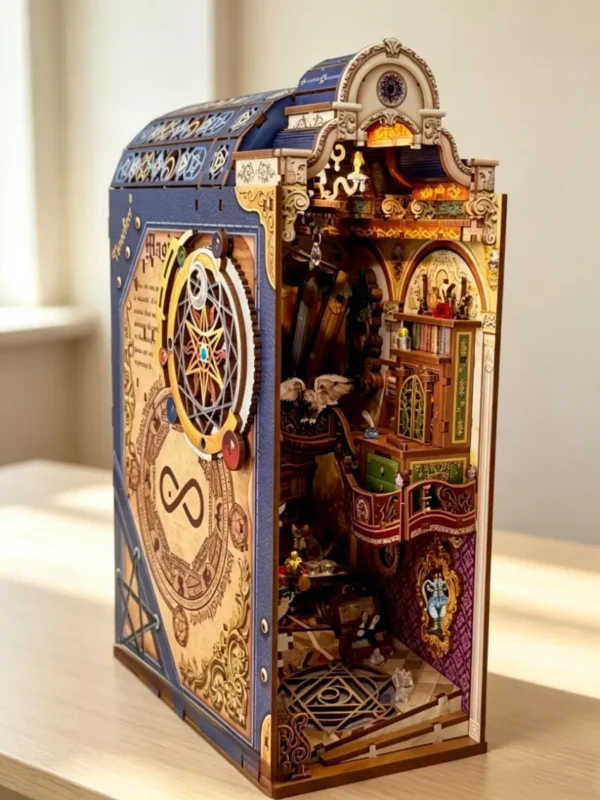 The Library of Infinite Realms - DIY Book Nook Kit