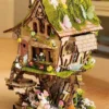 Rowen’s Treehouse DIY Miniature Dollhouse Kit