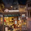 Magical Coffee Shop & Apothecary Diorama DIY Dollhouse Kit