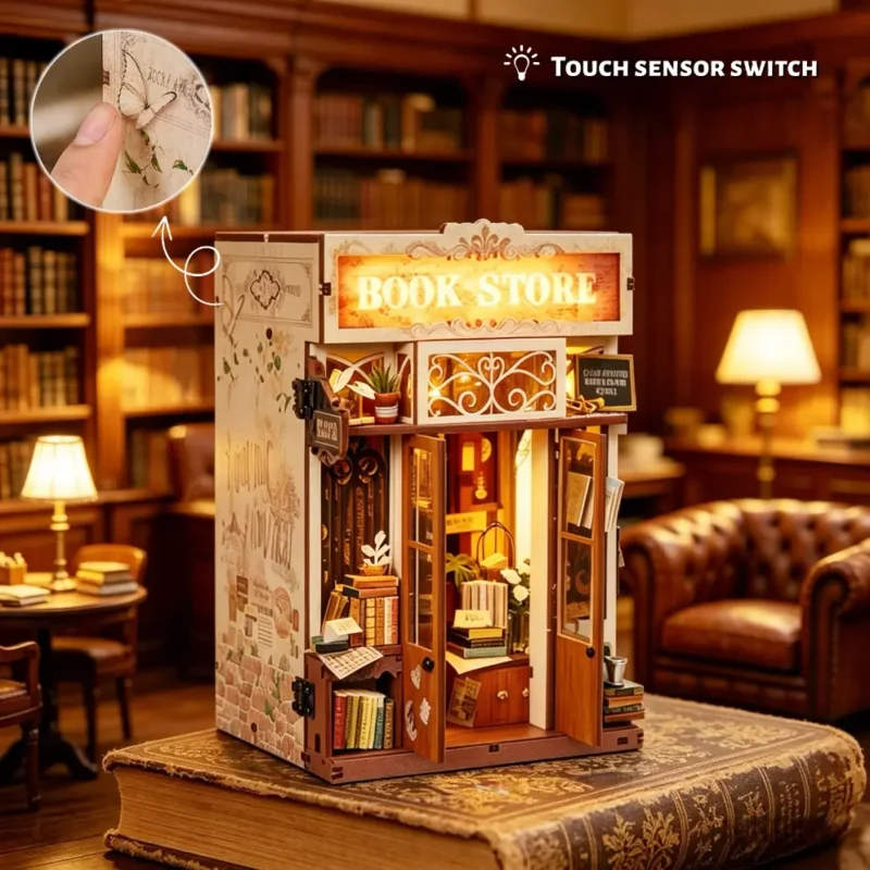 Floral Whisper - Openable Doors DIY Miniature House Kit
