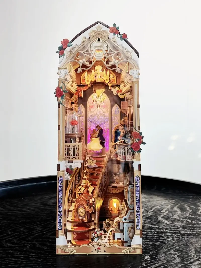 Beauty and Beast - DIY Book Nook & Music box Kit