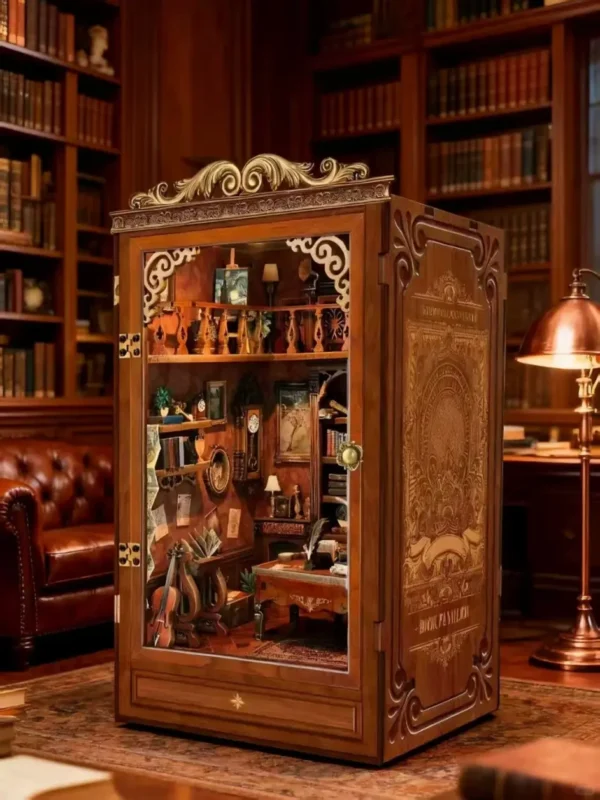 Rustic Time Book House DIY Mini Book Nook Kit