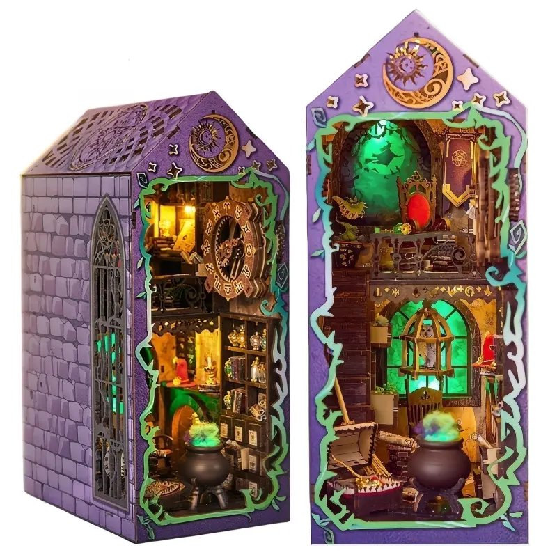 Mystic Theurge's Hut DIY Book Nook Kit