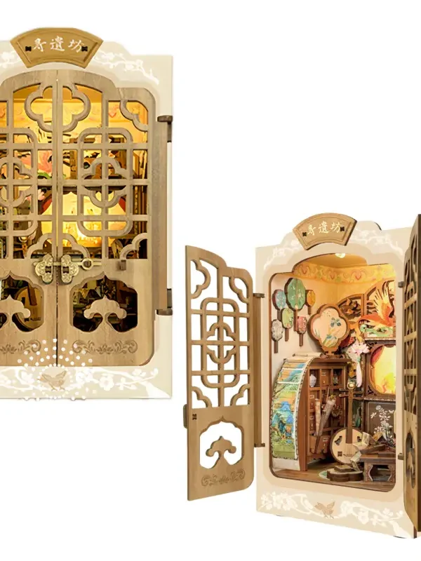Mini Size Heritage Seekers' Workshop DIY Book Nook Kit
