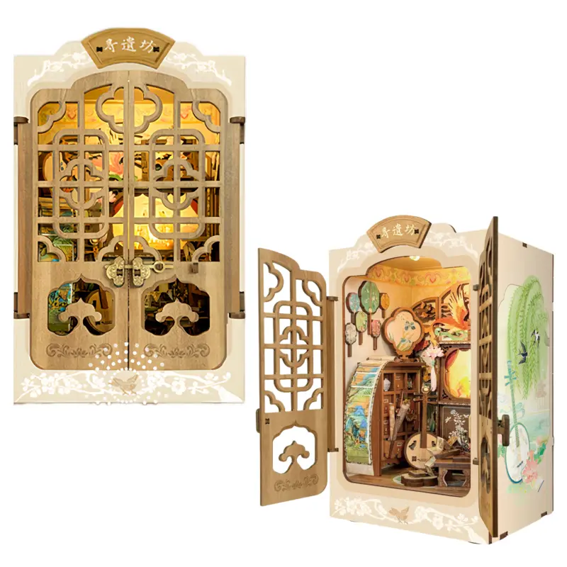 Mini Size Heritage Seekers' Workshop DIY Book Nook Kit