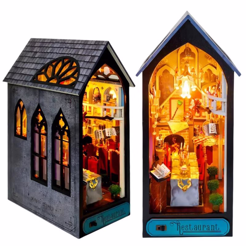 Vampire's restaurant DIY Book Nook Kit