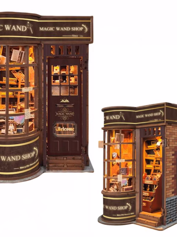 Mini Size Magic Wand Shop DIY Book Nook Kit