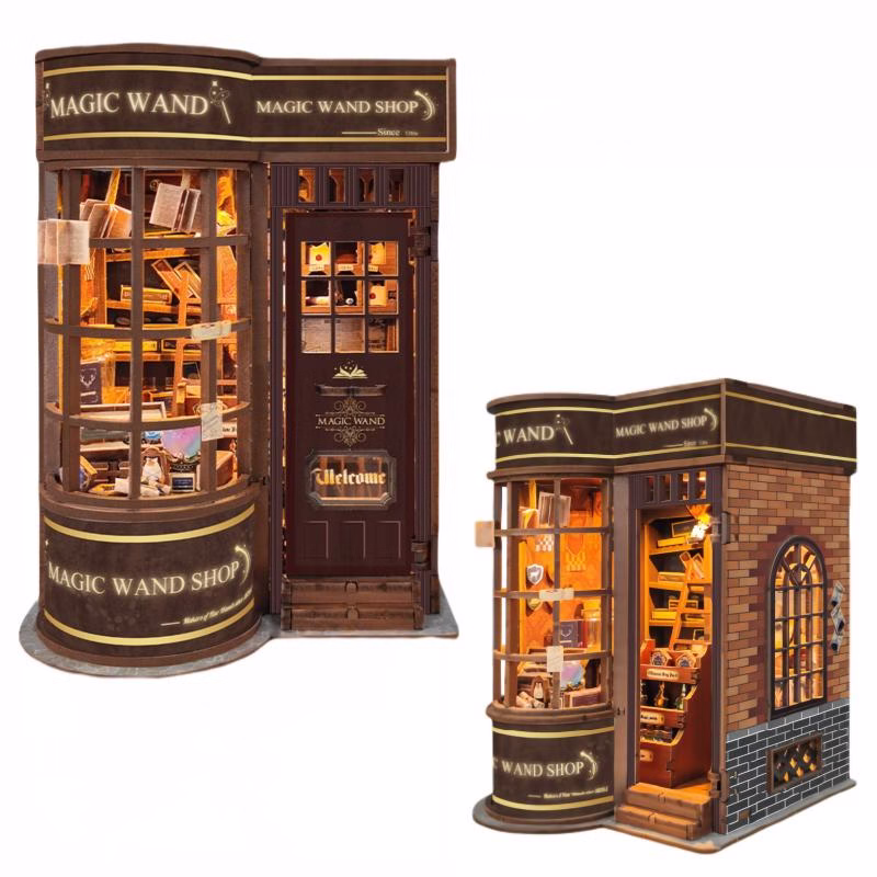 Mini Size Magic Wand Shop DIY Book Nook Kit