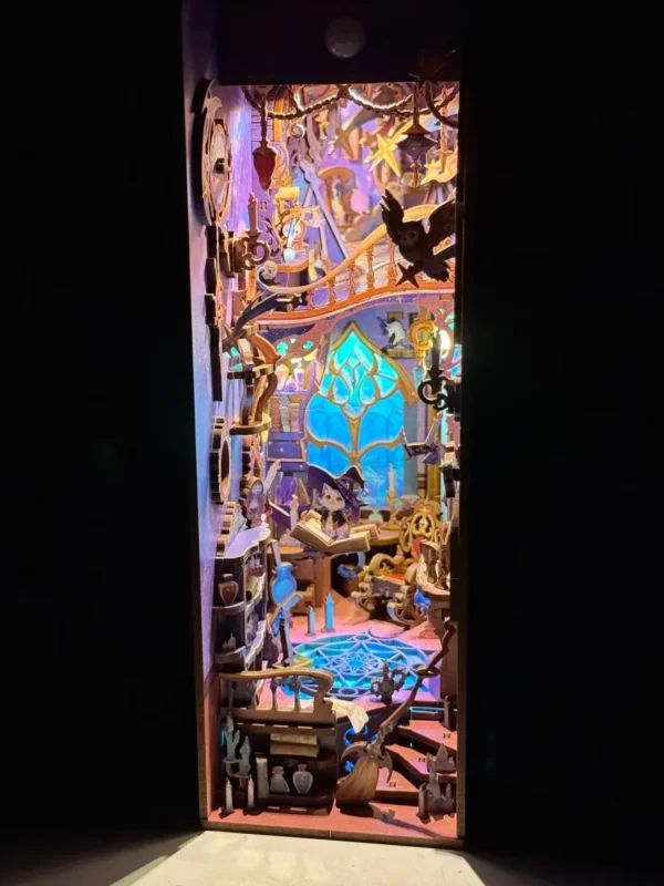 赶上尾声的寻梦环游记主题_1_失意._来自小红书网页版_副本 Magic Stars Room DIY Book Nook Kit