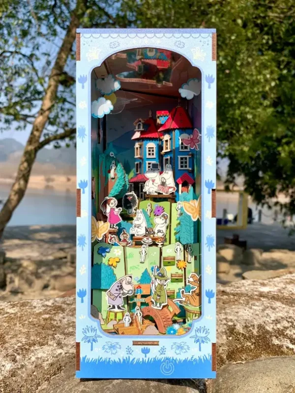 这里是Moomin迷的天堂👀_1_哇哇哇_来自小红书网页版 Moomin Valley DIY Book Nook Kit
